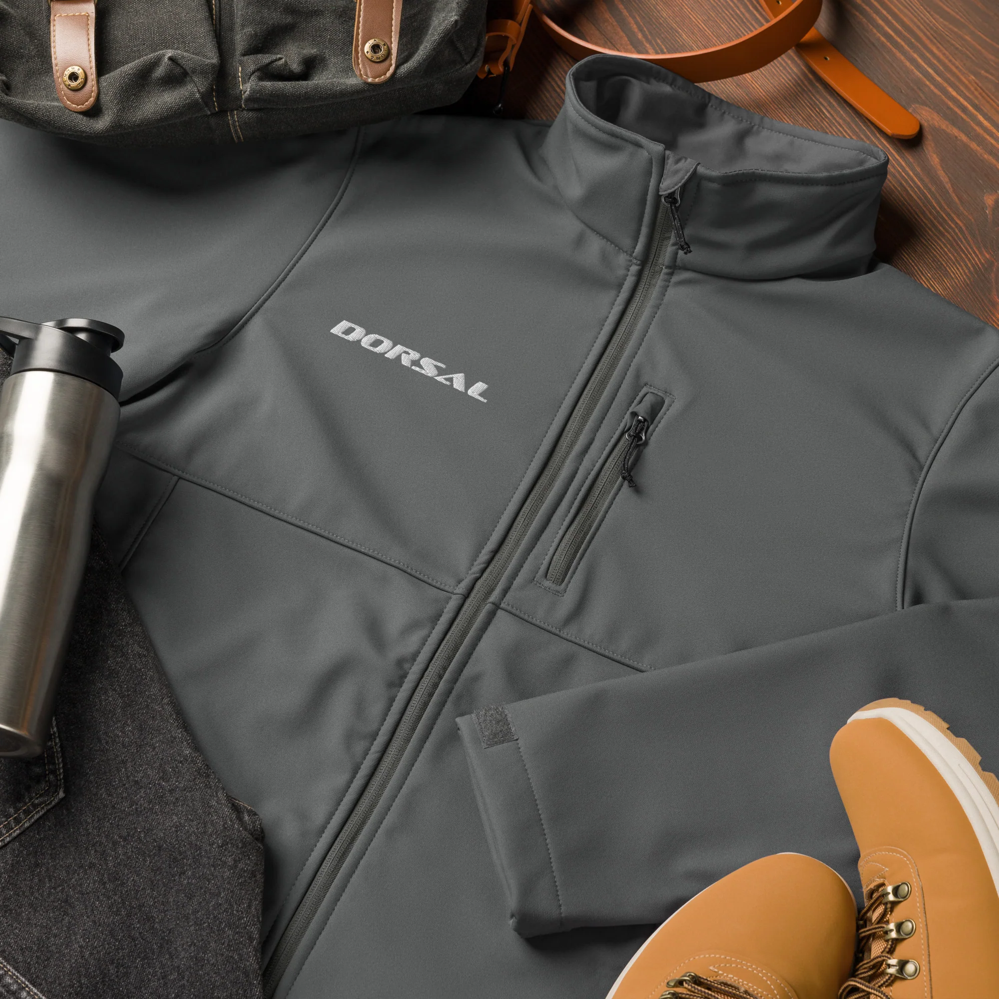 DORSAL/Columbia Collab Soft Shell Jacket - Image 3