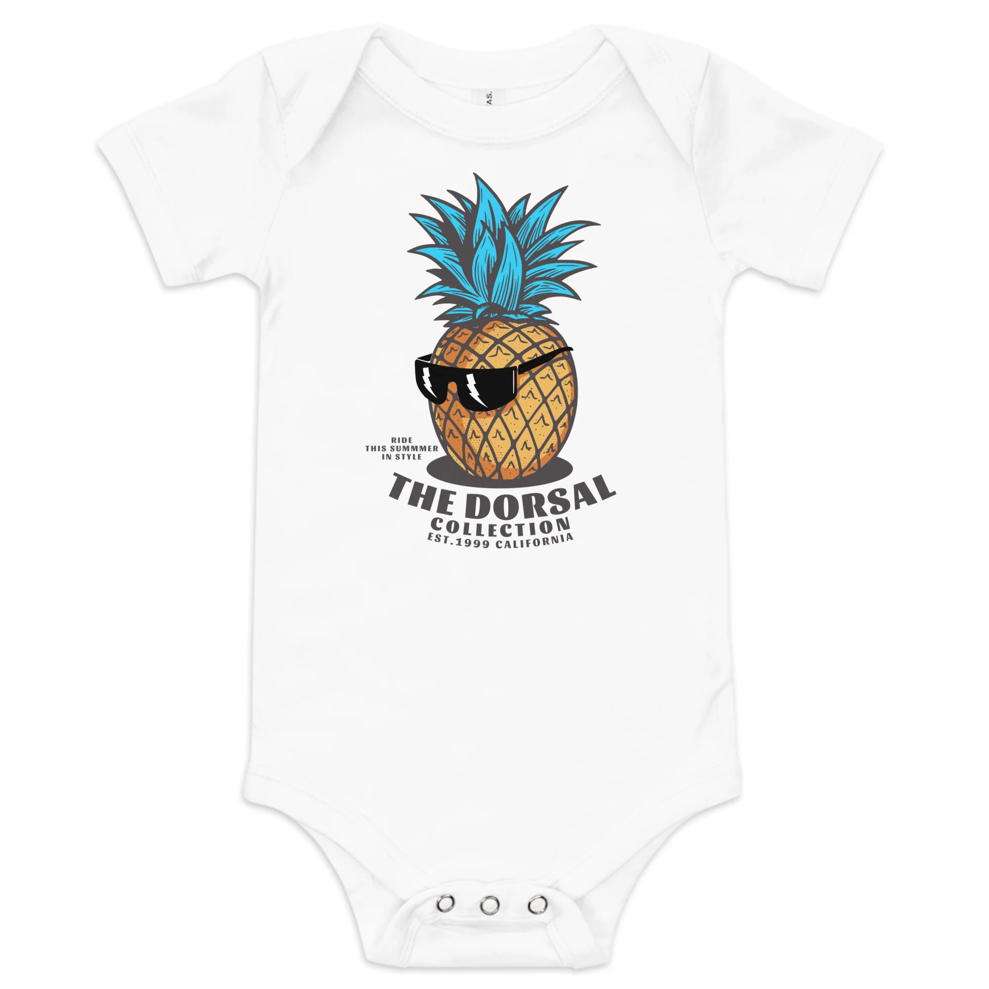 DORSAL Baby Short Sleeve One Piece - Image 7