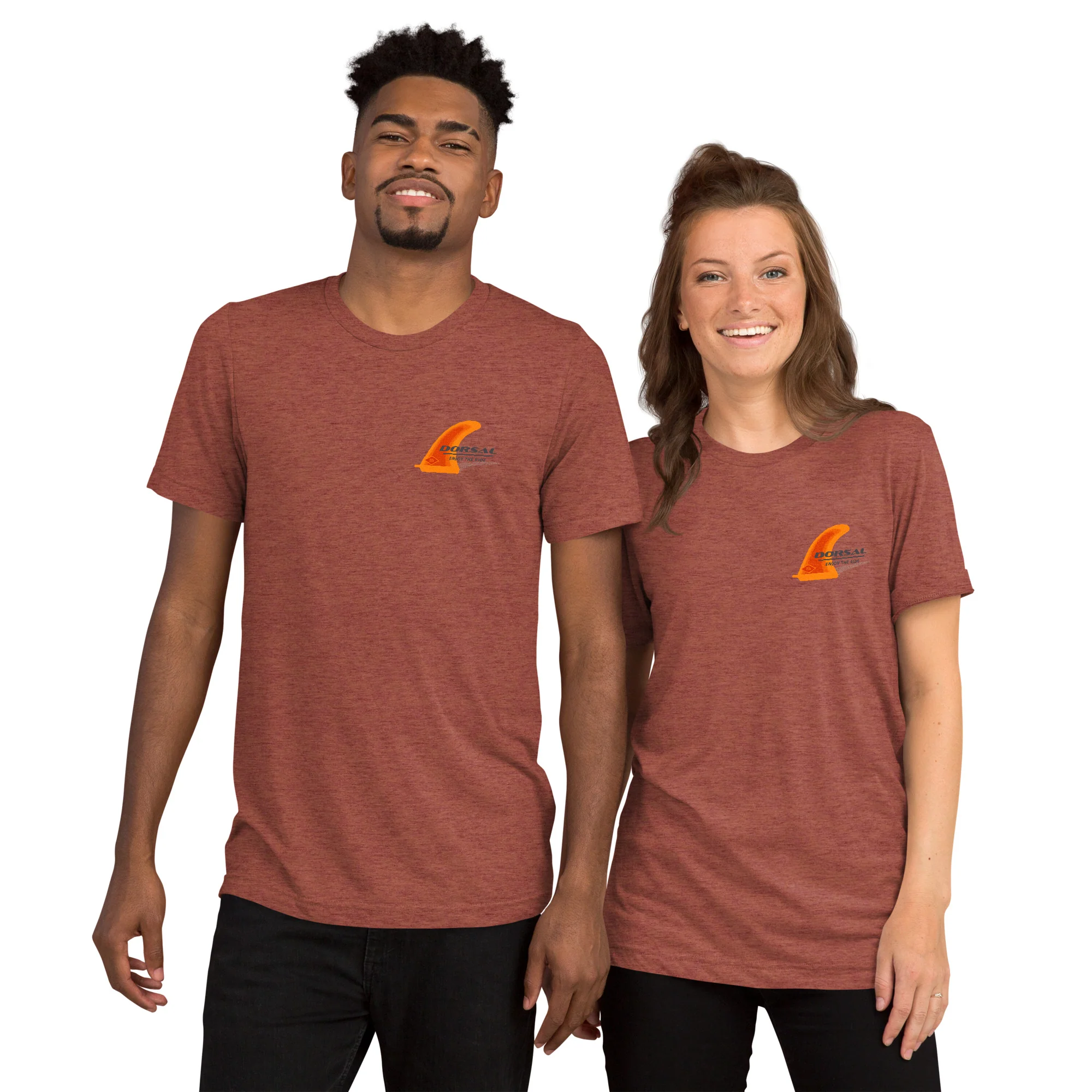 DORSAL Best Fins in the Water Short sleeve T-Shirt - Image 3