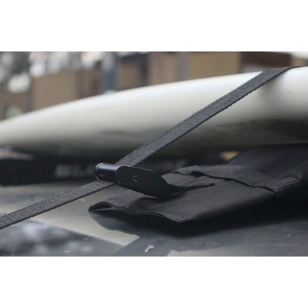 DORSAL Wrap Rax Double Surfboard Soft Roof Rack Pads with Straps - Pack of 2 Corrosion Resistant Buckles, Universal Fit, Trucks SUVs - Longboards, Short Boards, SUP, Soft Tops - Image 3