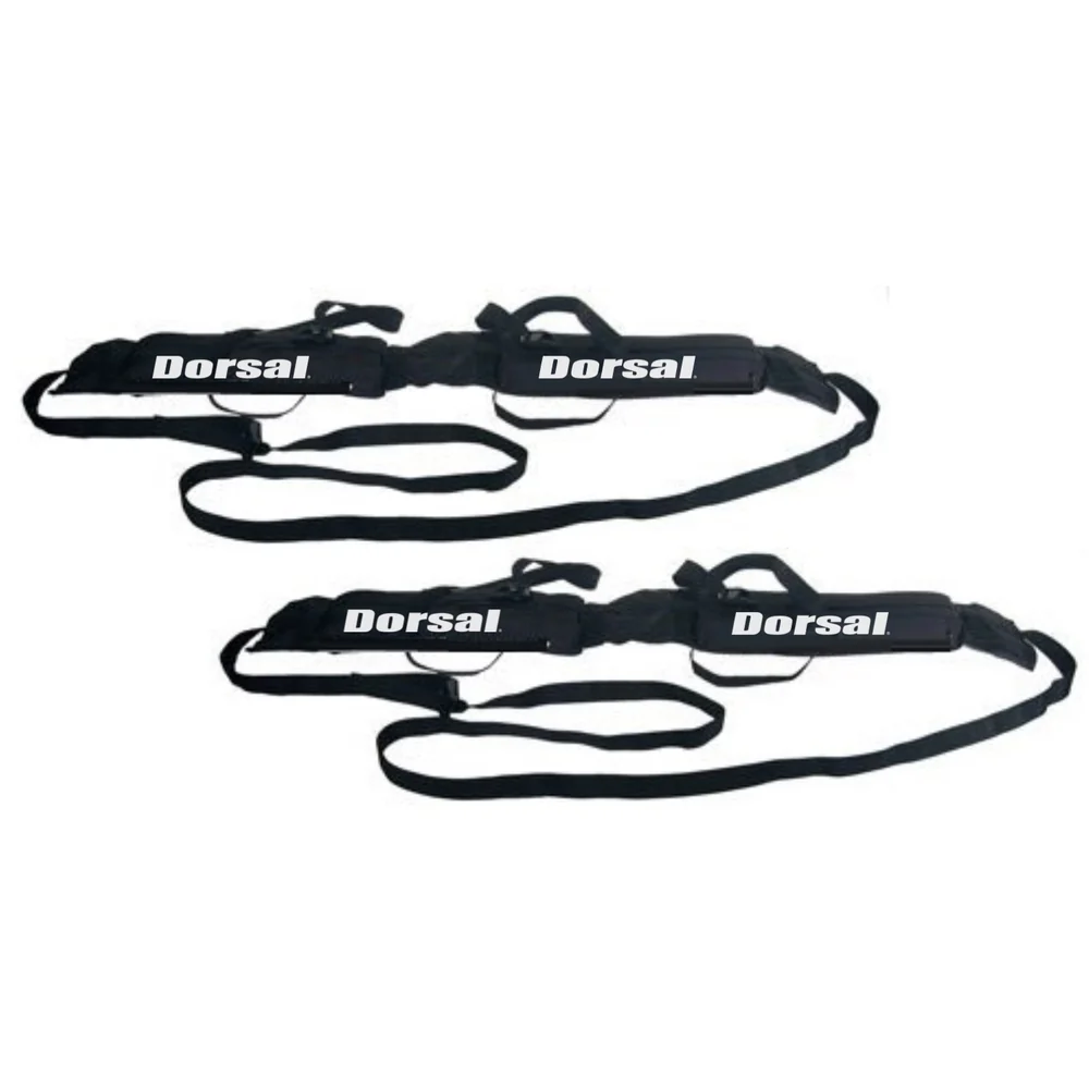 DORSAL Wrap Rax Double Surfboard Soft Roof Rack Pads with Straps - Pack of 2 Corrosion Resistant Buckles, Universal Fit, Trucks SUVs - Longboards, Short Boards, SUP, Soft Tops - Image 4