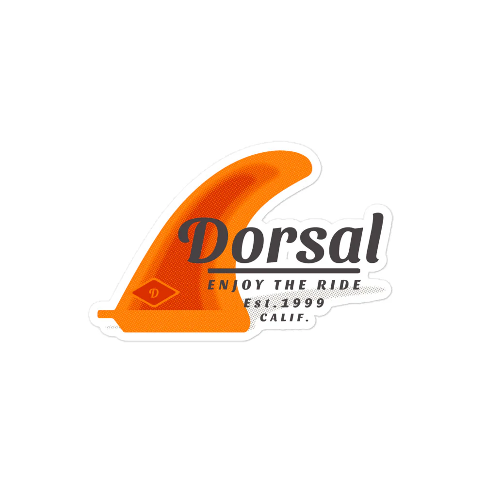 DORSAL Fin Bubble-free sticker - Image 3