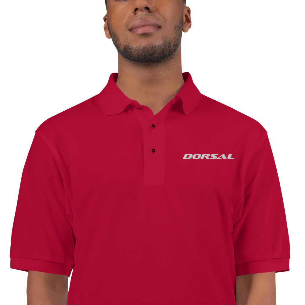 DORSAL Men's Premium Polo - Image 3