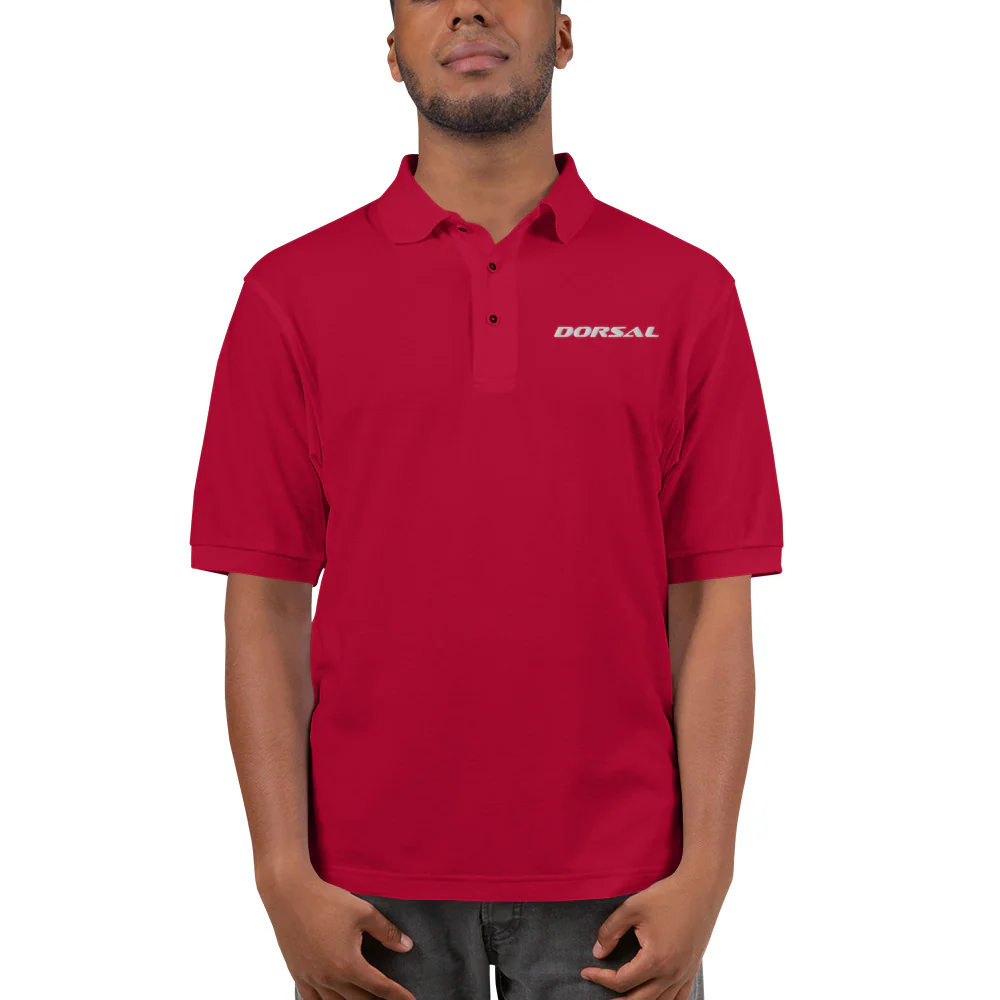 DORSAL Men's Premium Polo - Image 4