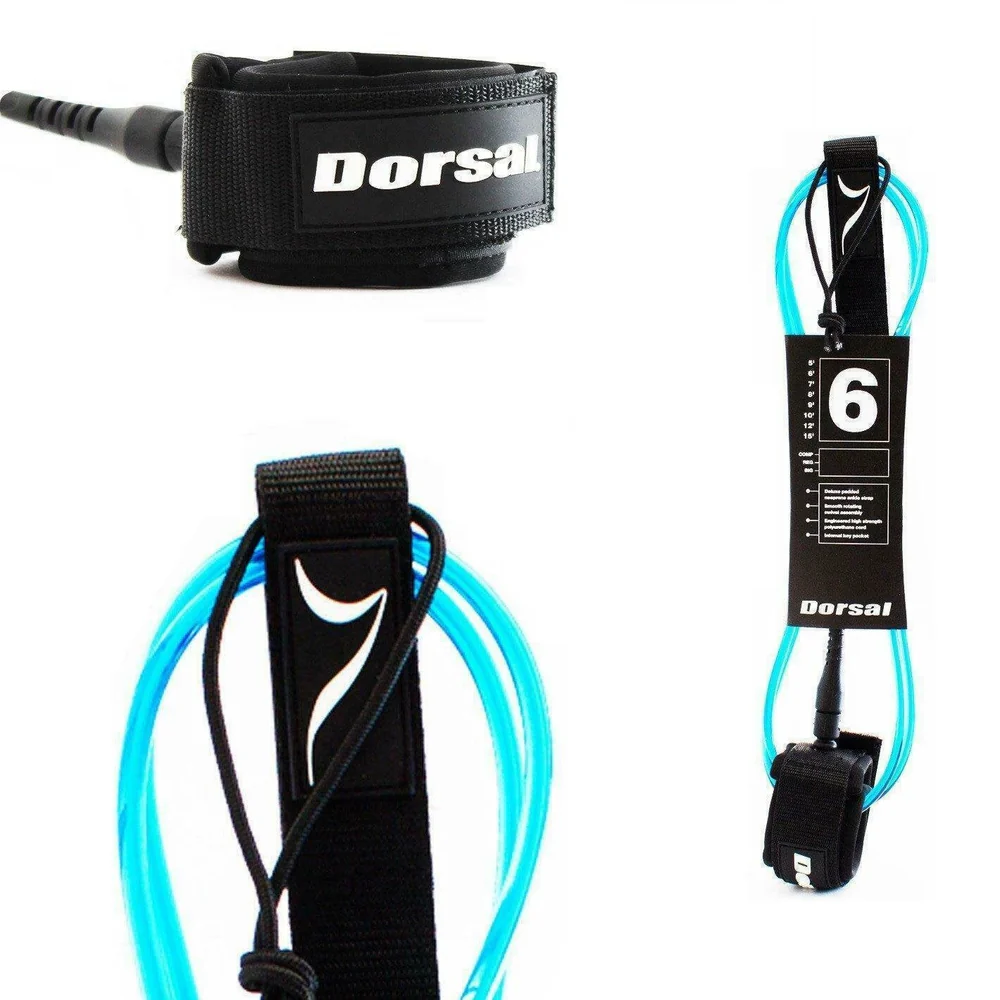 DORSAL Surf Leash for Surfboard Longboard SUP Leg Rope - Image 13