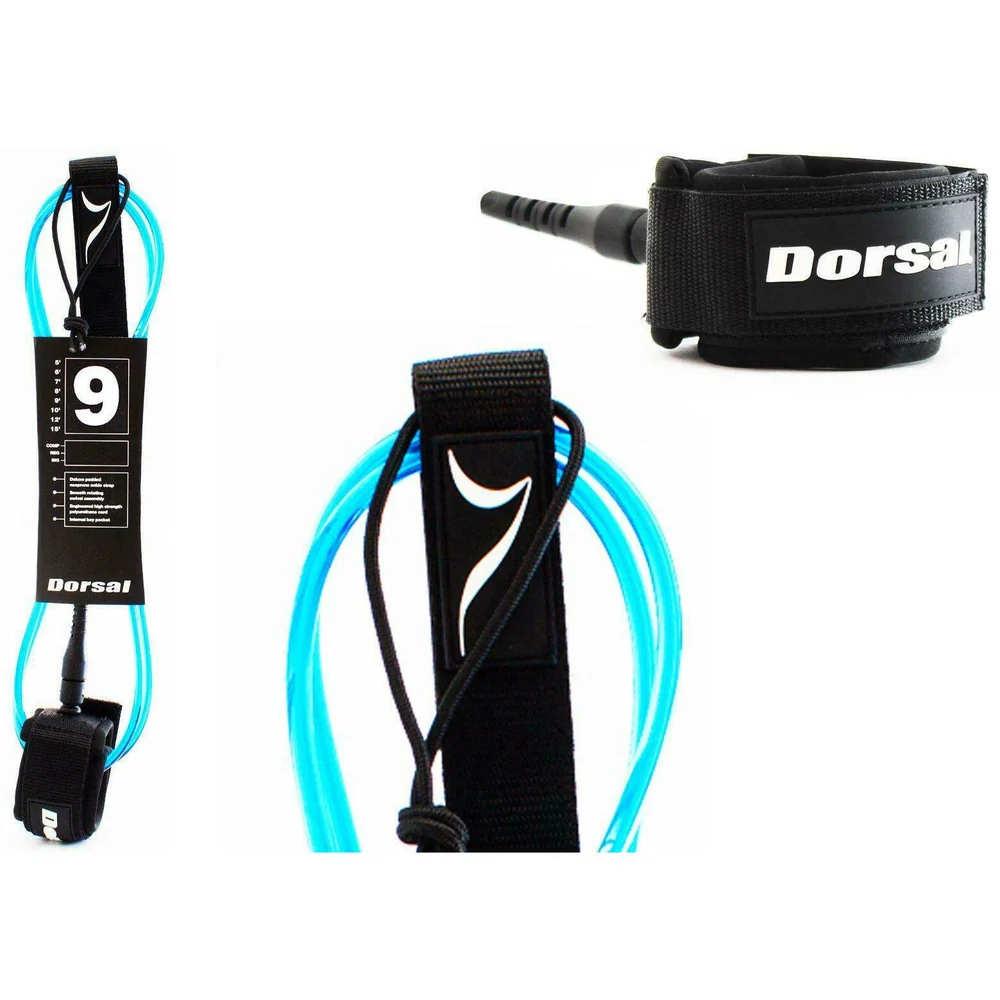 DORSAL Surf Leash for Surfboard Longboard SUP Leg Rope - Image 15