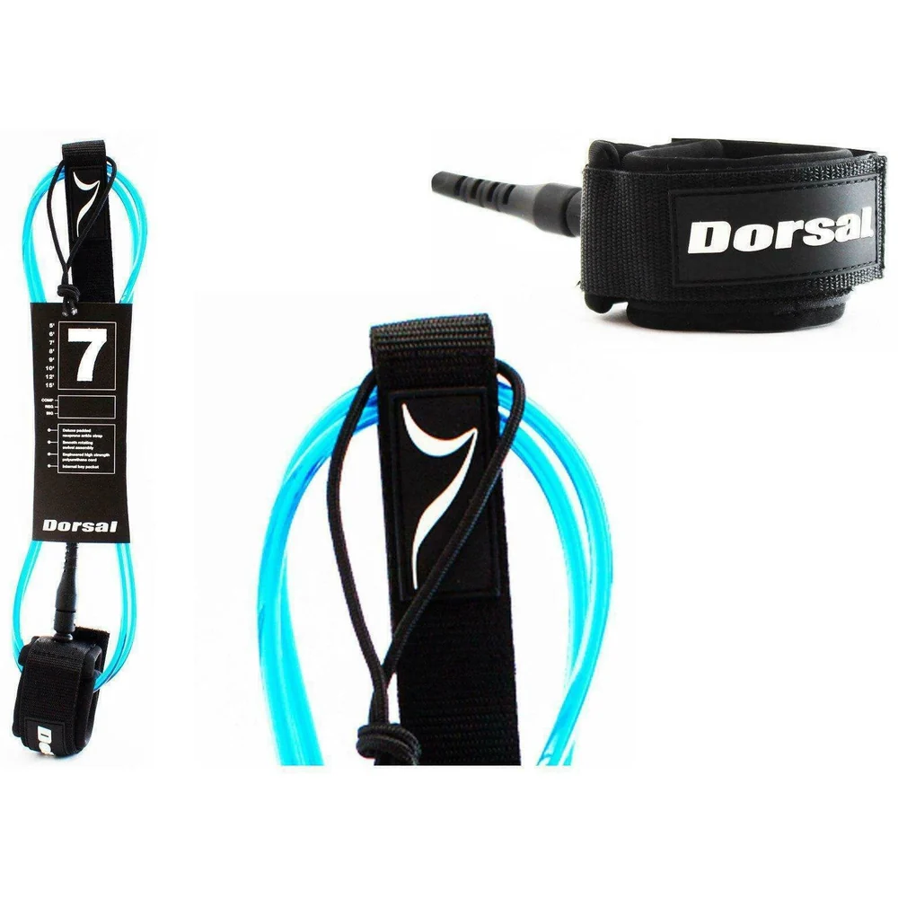 DORSAL Surf Leash for Surfboard Longboard SUP Leg Rope - Image 9