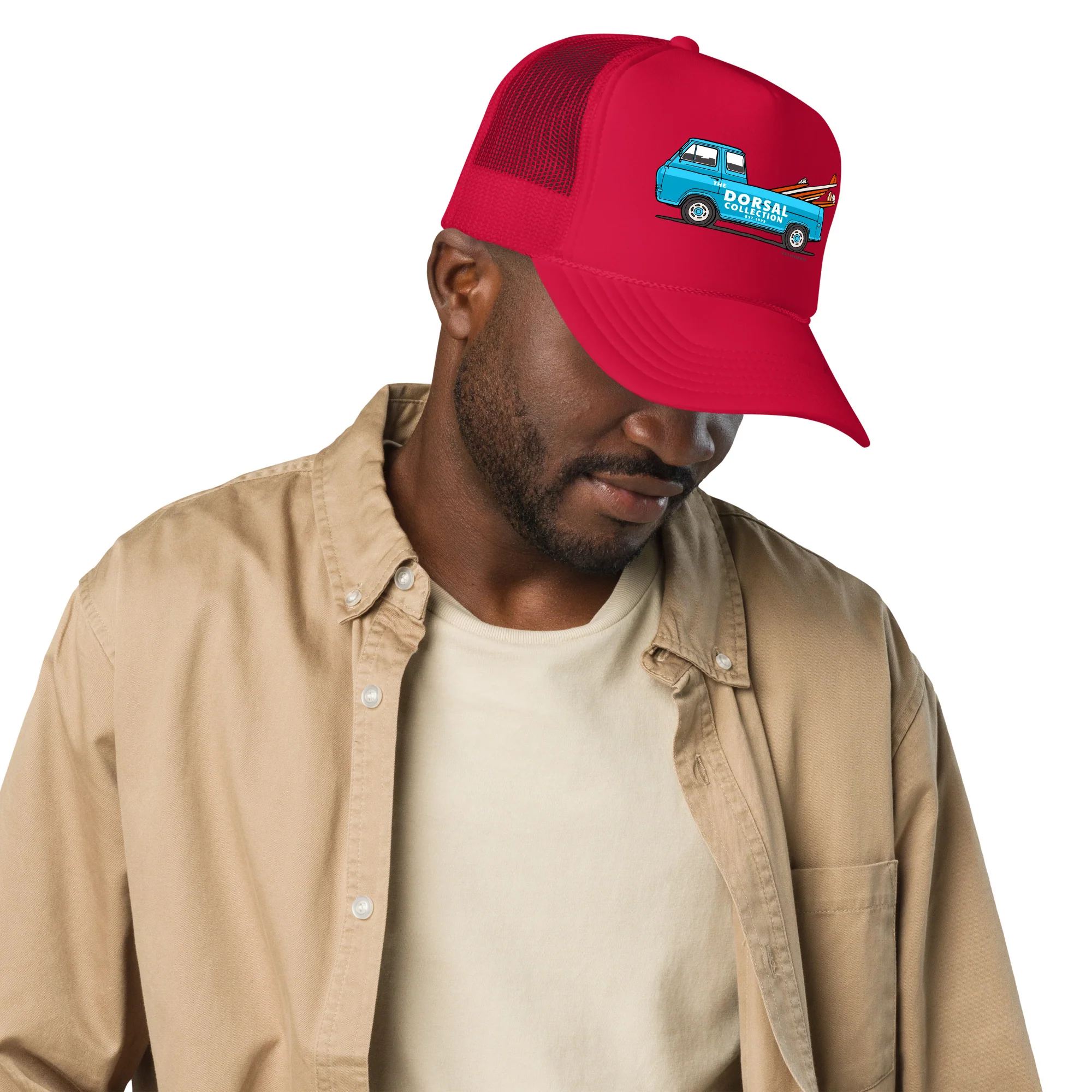 DORSAL Surf Ready Foam Trucker Hat - Image 8