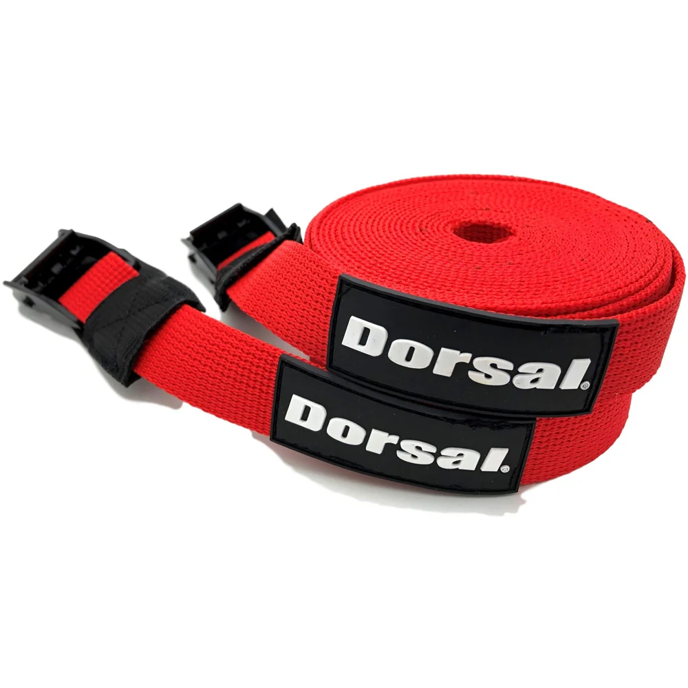 Dorsal Tie Down Straps for Roof Rack Pads Crossbars - Pack of 2 holds Surfboards Kayaks Canoes Paddleboards - Image 6