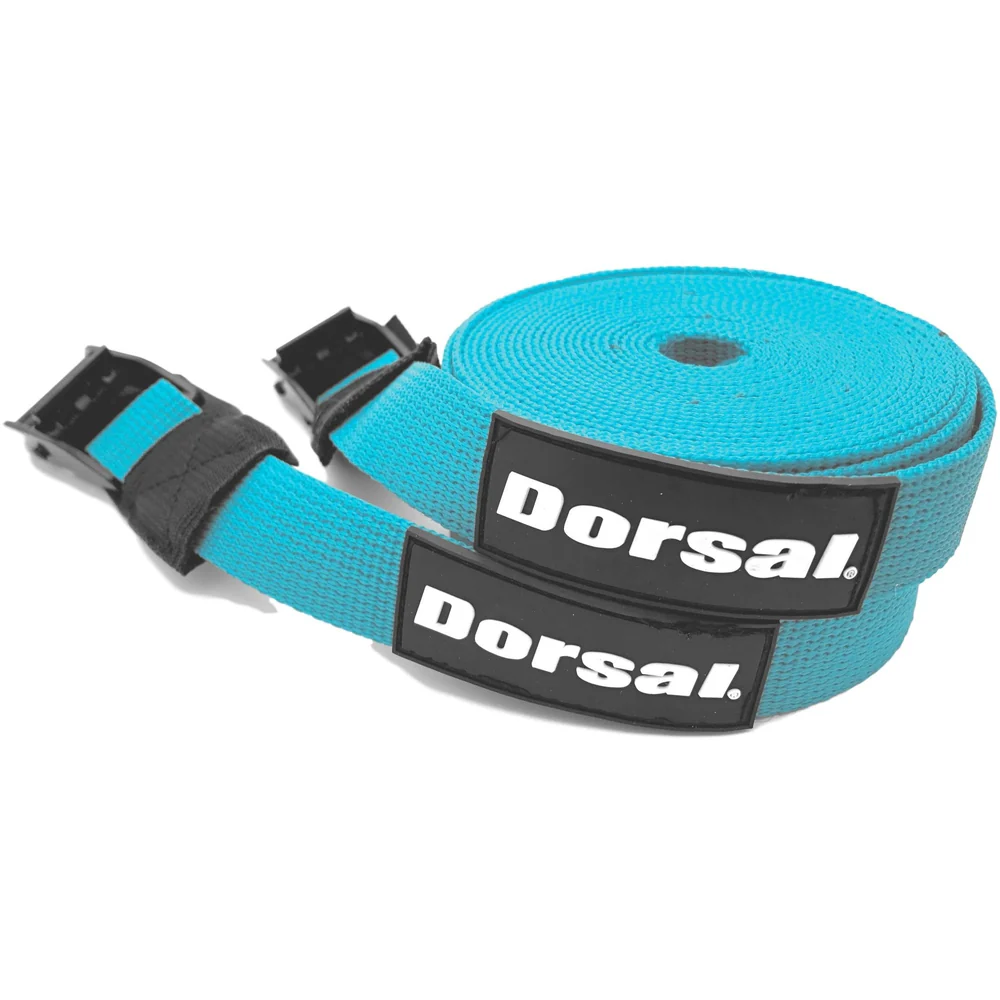 Dorsal Tie Down Straps for Roof Rack Pads Crossbars - Pack of 2 holds Surfboards Kayaks Canoes Paddleboards - Image 7