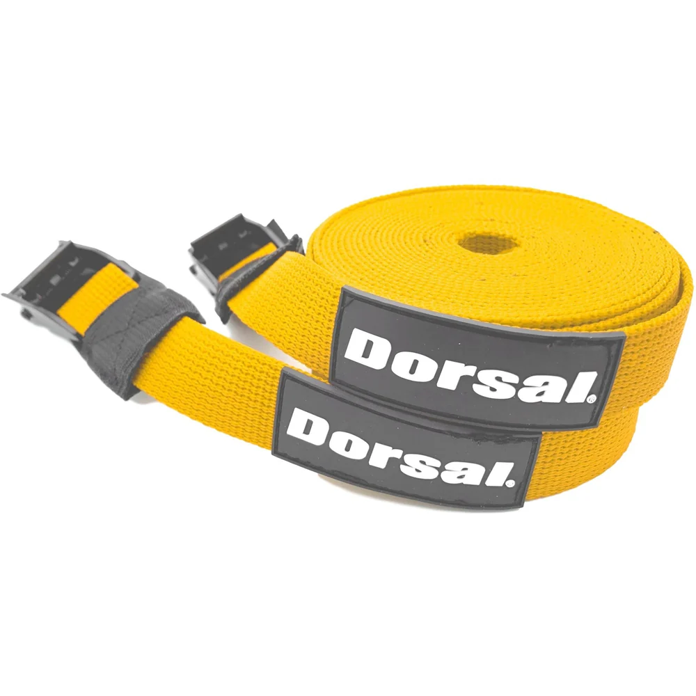 Dorsal Tie Down Straps for Roof Rack Pads Crossbars - Pack of 2 holds Surfboards Kayaks Canoes Paddleboards - Image 8