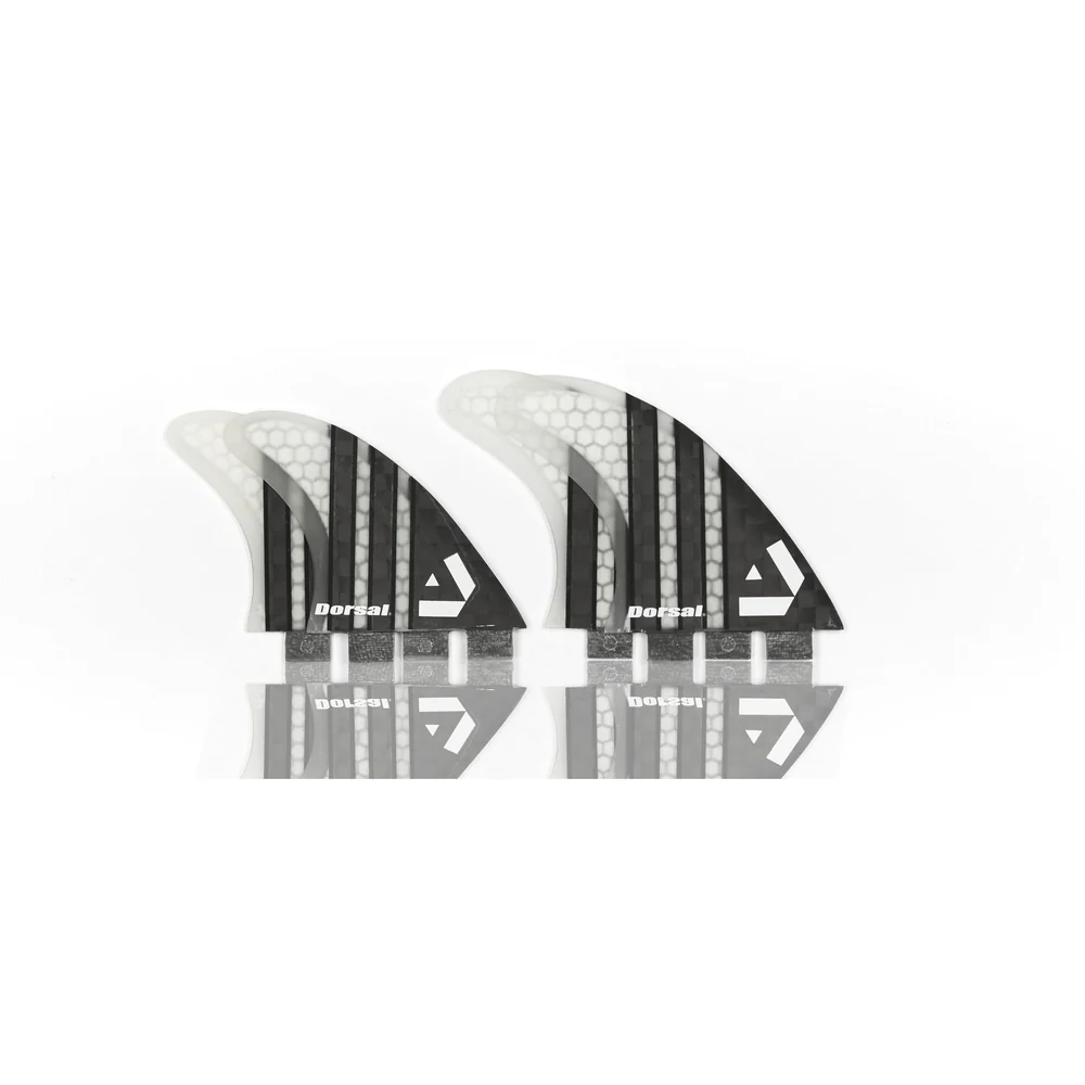 DORSAL Surfboard Fins Quad 4 Set FCS Compatible - Image 4