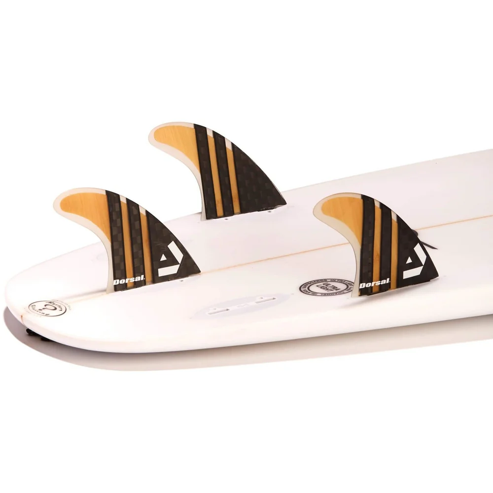 DORSAL Surfboard Fins Thruster 3 Set FCS Compatible - Image 3