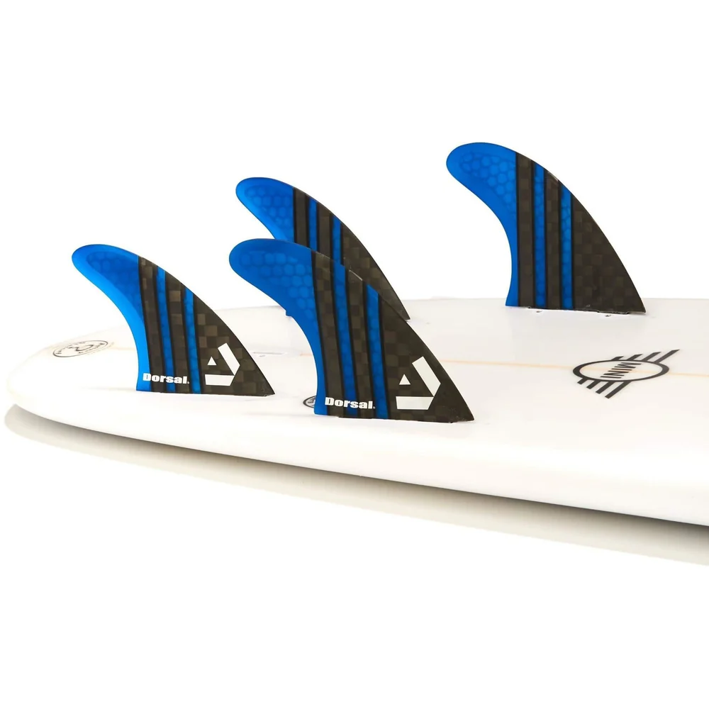 DORSAL Surfboard Fins Quad 4 Set FCS Compatible - Image 2