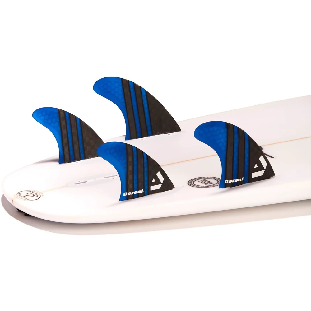 DORSAL Surfboard Fins Quad 4 Set FCS Compatible - Image 3