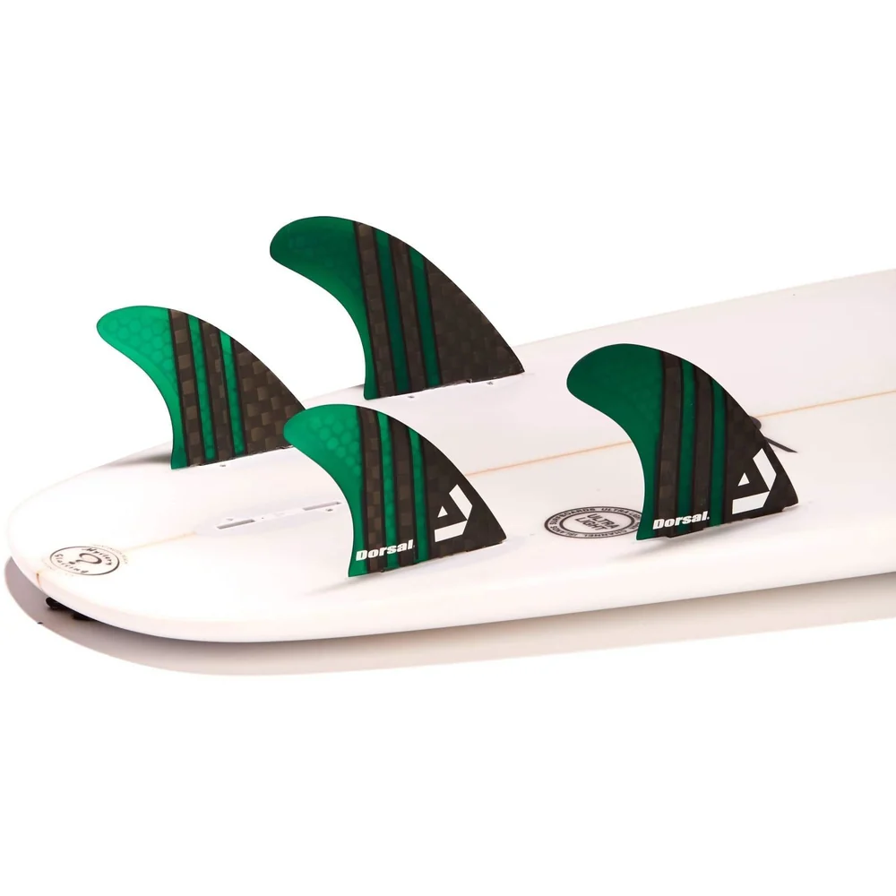 DORSAL Surfboard Fins Quad 4 Set FCS Compatible - Image 3