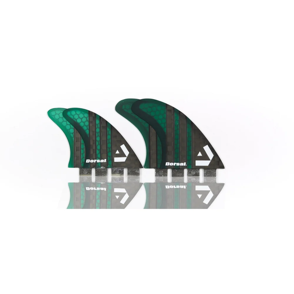 DORSAL Surfboard Fins Quad 4 Set FCS Compatible - Image 4