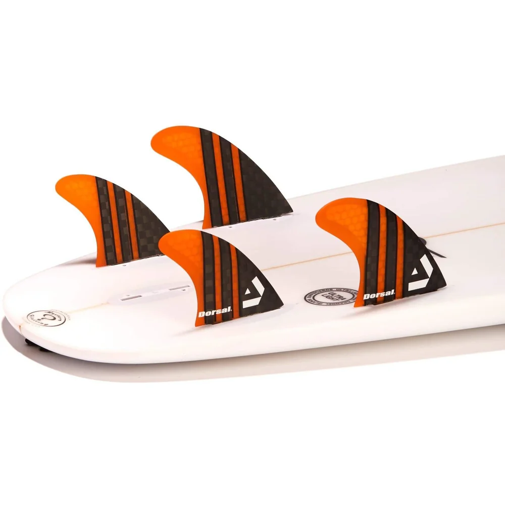 DORSAL Surfboard Fins Quad 4 Set FCS Compatible - Image 3
