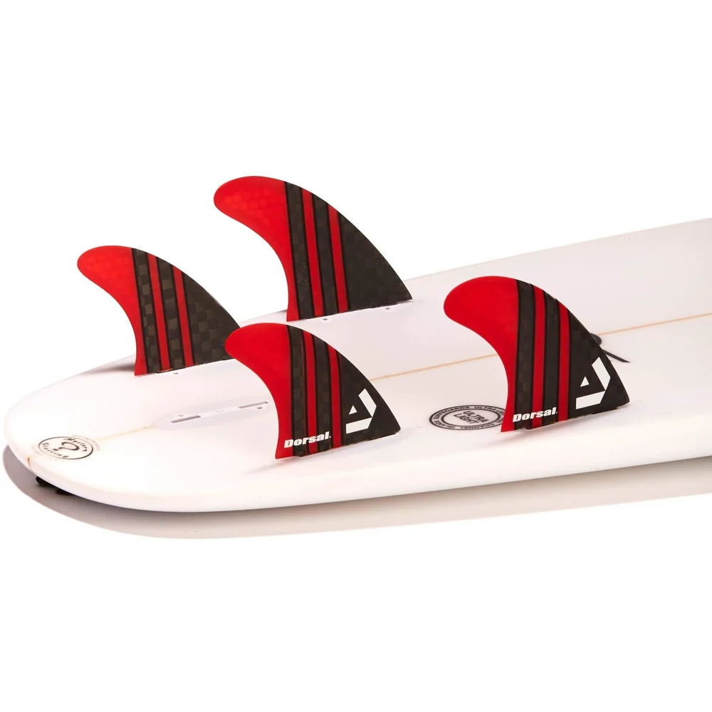 DORSAL Surfboard Fins Quad 4 Set FCS Compatible - Image 3