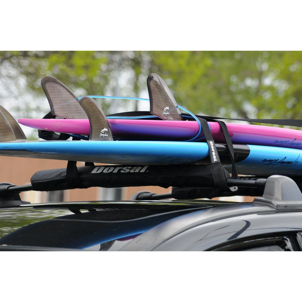 DORSAL Aero Roof Rack Pads for Crossbars - Set of 2 for Surfboards Kayaks SUP Snowboards Paddleboard and Canoe - Image 4