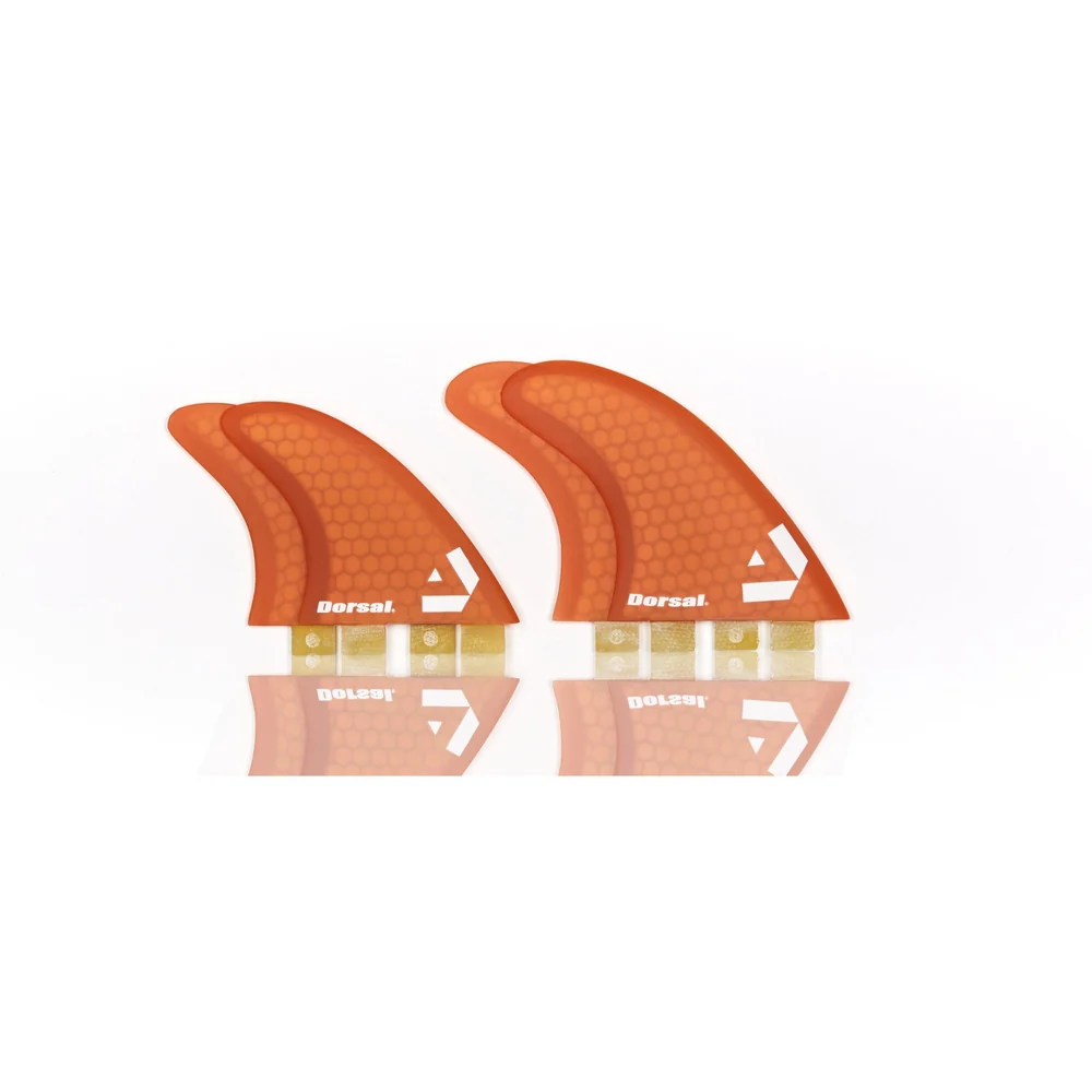 DORSAL Surfboard Fins Quad 4 Set FCS Compatible - Image 4