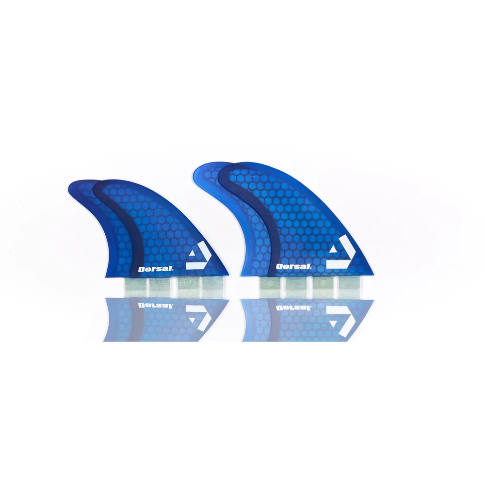 DORSAL Surfboard Fins Quad 4 Set FCS Compatible - Image 2