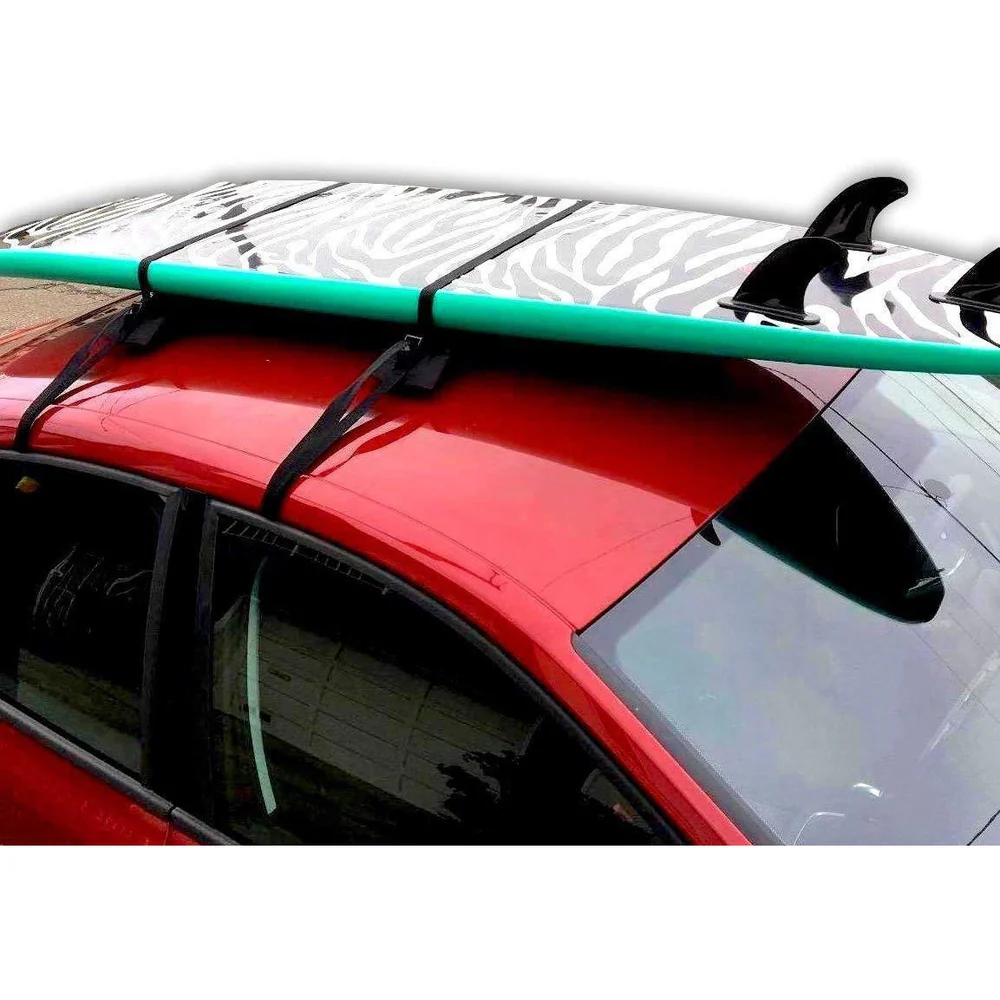 DORSAL Surfboard Car Soft Racks - Padded System, Easy Setup Any Car, ‘No Scratch’ Buckles - Strap Up to 3 Boards on Car Roof - Image 7