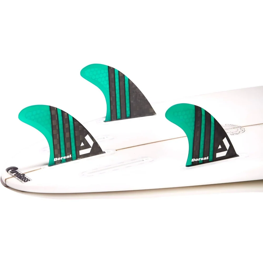 DORSAL Surfboard Fins Thruster 3 Set Future Compatible - Image 3
