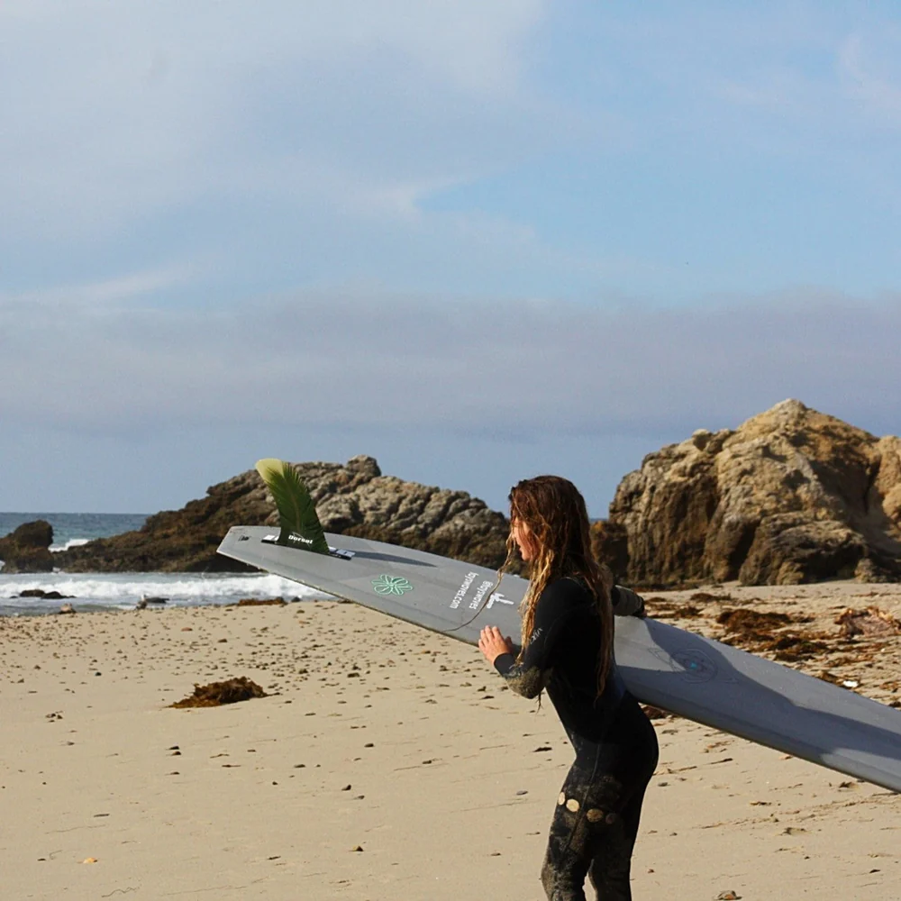 Modified Hatchet Pivot Fiberglass Longboard Surfboard SUP Surf Fin - Image 3